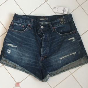 UNWORN Abercrombie&Fitch Vintage High Rise Shorts